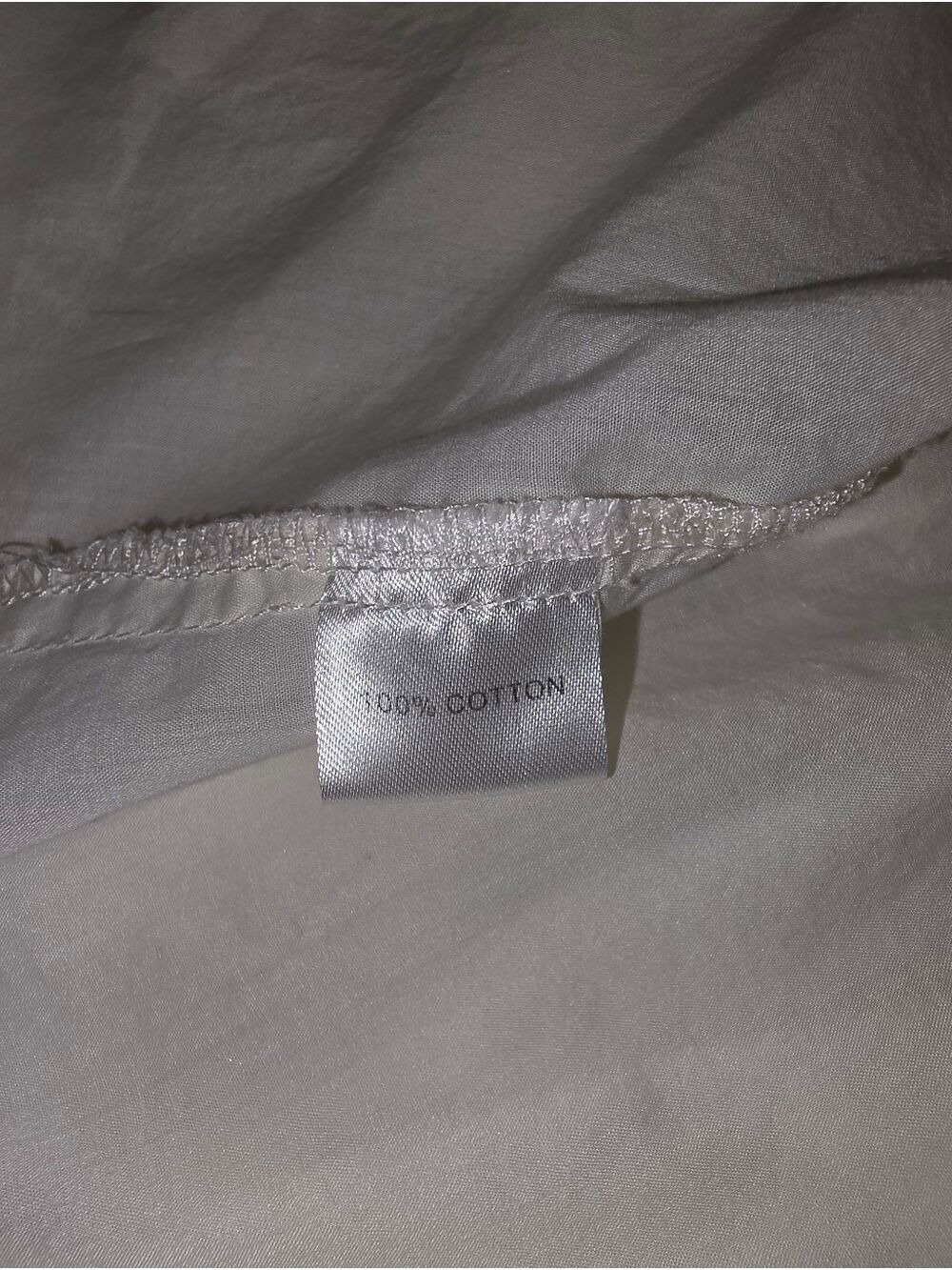 Madison Off White Short Sleeve Blouse Medium - Picture 5 of 7